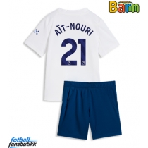 Manchester City Rayan Ait-Nouri #21 Tredjedraktsett Barn 2026-27 Kortermet (+ Korte bukser)